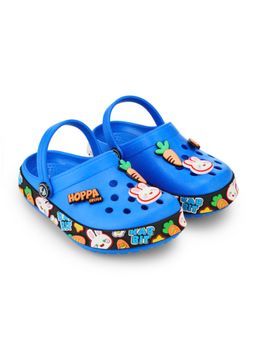 HOPPA - Blue Synthetic Round Toe Pair Of Clogs