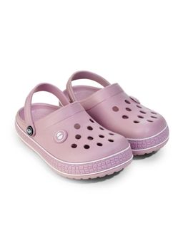 HOPPA - Lavender Synthetic Round Toe Pair Of Clogs