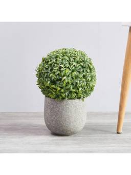 Pure Home + Living - Grey Round Classic Planter - Small