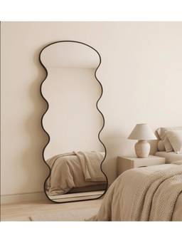 The Artment - Black Meander Floor Mirror (170 x 70) cm