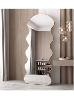 The Artment - Gold Meander Floor Mirror (170 x 70) cm