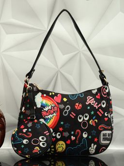 Bagsy Malone - Multi-Color Regal Elegance Handheld Bag and Coing Pouch (Set of 2)