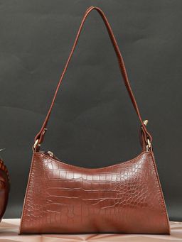 Bagsy Malone - Brown Ladies Purse Hand Handcrafted Handheld Bag