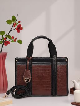 Bagsy Malone - Brown Stile Eterno Handbag with Detachable Strap