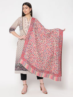 La Vastraa - Reversible Pure Wool Kani Cashmere Shawl