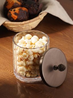 Pure Home + Living - Transparent Bronze Jar with Lid