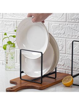 ARHAT ORGANIZERS - Black Vertical Dish Rack for Kitchen Cabinet