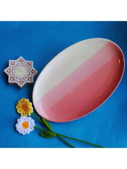 TheYUGO - Pink Dual Ceramic Platter