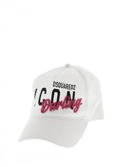 Dsquared2 - White Logo Baseball Cap