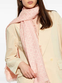TORY BURCH - Pink Signature Scarf