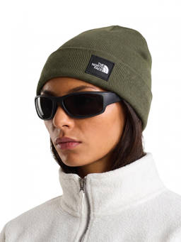 The North Face - Olive Solid Beanie Cap