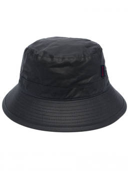 Barbour - Navy Blue Logo Bucket Hat