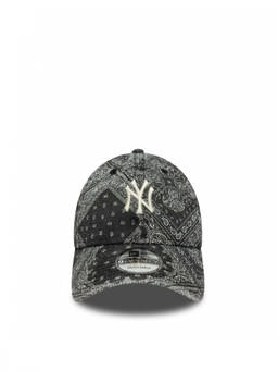 New Era Cap - Black Paisley Print Baseball Hat