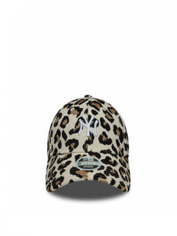New Era Cap - Light Beige Animal Print Baseball Hat