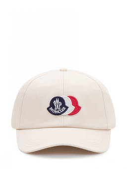 Moncler - White Logo Baseball Cap