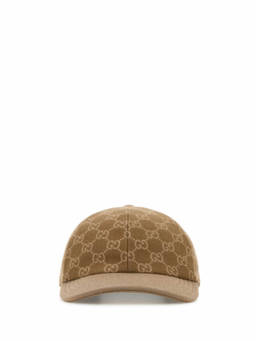 Gucci - Brown Gg Logo Baseball Cap