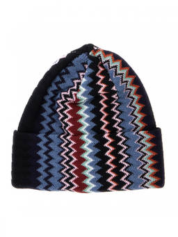 Missoni - Multicolor Chevron Beanie Cap