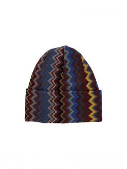 Missoni - Multicolor Chevron Beanie Cap