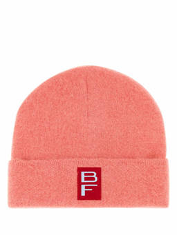 BY FAR - Peach Logo Beanie Cap