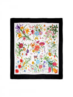 Gucci - Multicolor Floral Printed Scarf