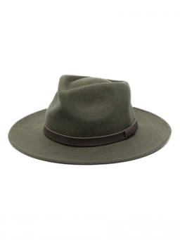 Barbour - Green Crushable Bushman Hat