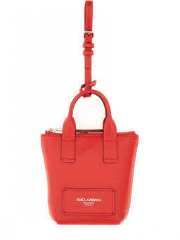 Dolce&Gabbana - Red Solid Bag Key Chain