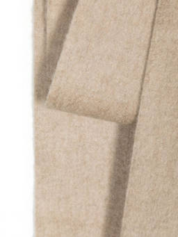 Max Mara - Beige Logo Scarf