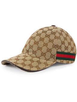 Gucci - Beige Gg Logo Baseball Cap