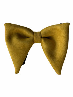 The Tie Hub - Yellow Suede Butterfly Bow Tie