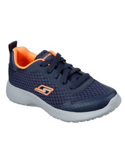 SKECHERS - Boys Dynamite - Thermopulse Navy Blue Casual Shoes