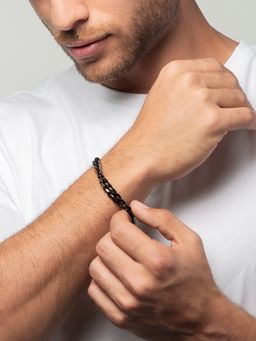 White Lies - Classic Black Bracelet