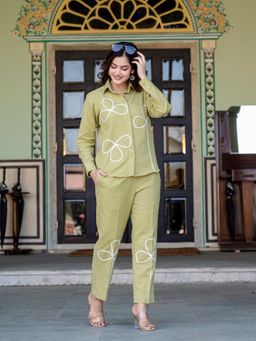Saadgee - Cotton Green Co-Ord Set