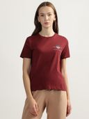 Red color option, Sold out, Currently selected