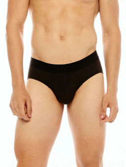 Calvin Klein - Black Solid Low Rise Brief