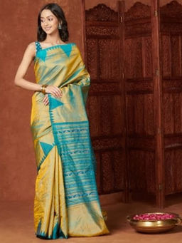 Fabindia - Silk Loom Woven Sari