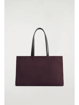 COS - Women Red GALLERY MINI TOTE BAG - CANVAS
