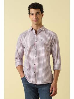 Allen Solly - Men Multi-Color Checks Full Sleeves Casual Shirt