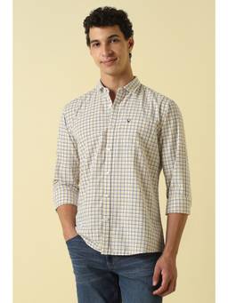 Allen Solly - Men Multi-Color Checks Full Sleeves Casual Shirt