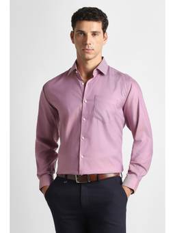 Van Heusen - Men Pink Full Sleeves Formal Shirt