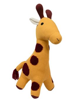 Pomme - Knitted Soft Toy Yellow Giraffe