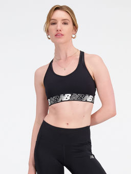 New Balance - Womens Black Sports Bra (WB11034)