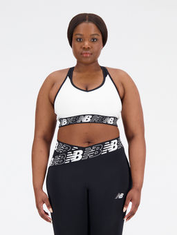 New Balance - Womens White Sports Bra (WB11034)