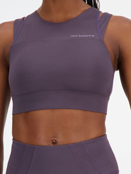 New Balance - Womens Purple Sports Bra (WB21110)