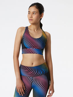 New Balance - Womens Multi-Color Sports Bra (WB21471)
