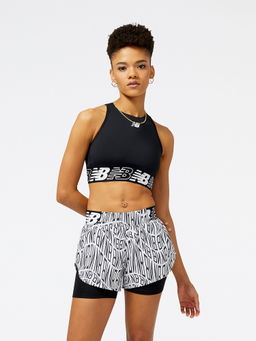 New Balance - Womens Black Sports Bra (WB31175)