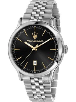 Maserati - Classic Date Analog Dial Color Black Men's Watch - R8853118024