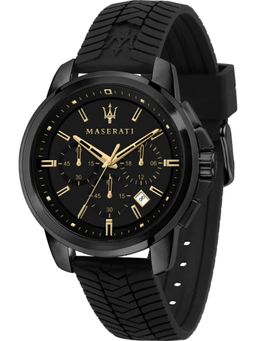 Maserati - Lifestyle Chronograph-Date-Analog Dial Color Black Men's Watch - R8871621011