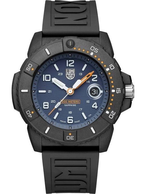 Buy Luminox Navy SEAL Foundation Date Analog Dial Color Blue Men's