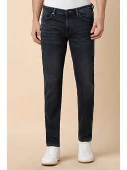 Allen Solly - Men Navy Skinny Fit Dark Wash Jeans