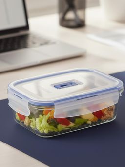 Luminarc - Transparent Rectangle Flat Rim Pure Lunch Box